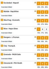 Andelar - Topptipset  (29/10): Mot Nya Tusenlappar