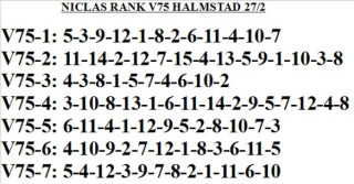 V75 Halmstad 27/2